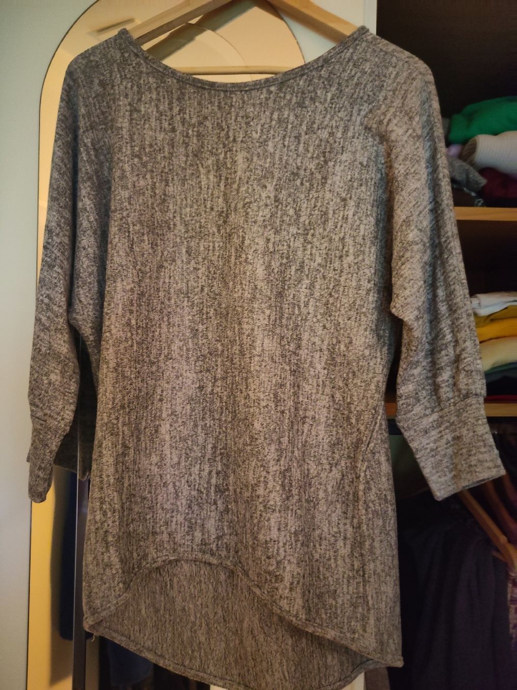 Vestiti: Pullover- Kleid, Grösse S, Grau melange – Usato da Dübendorf venduto da Cocochala8