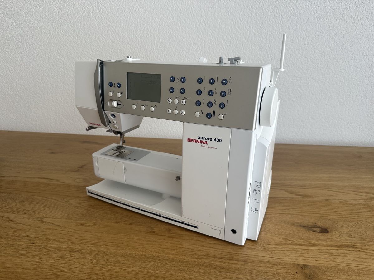 Bernina Macchine da cucire: Bernina Aurora 430 - Top Zustand – Usato da Schaffhausen venduto da pinca19 6