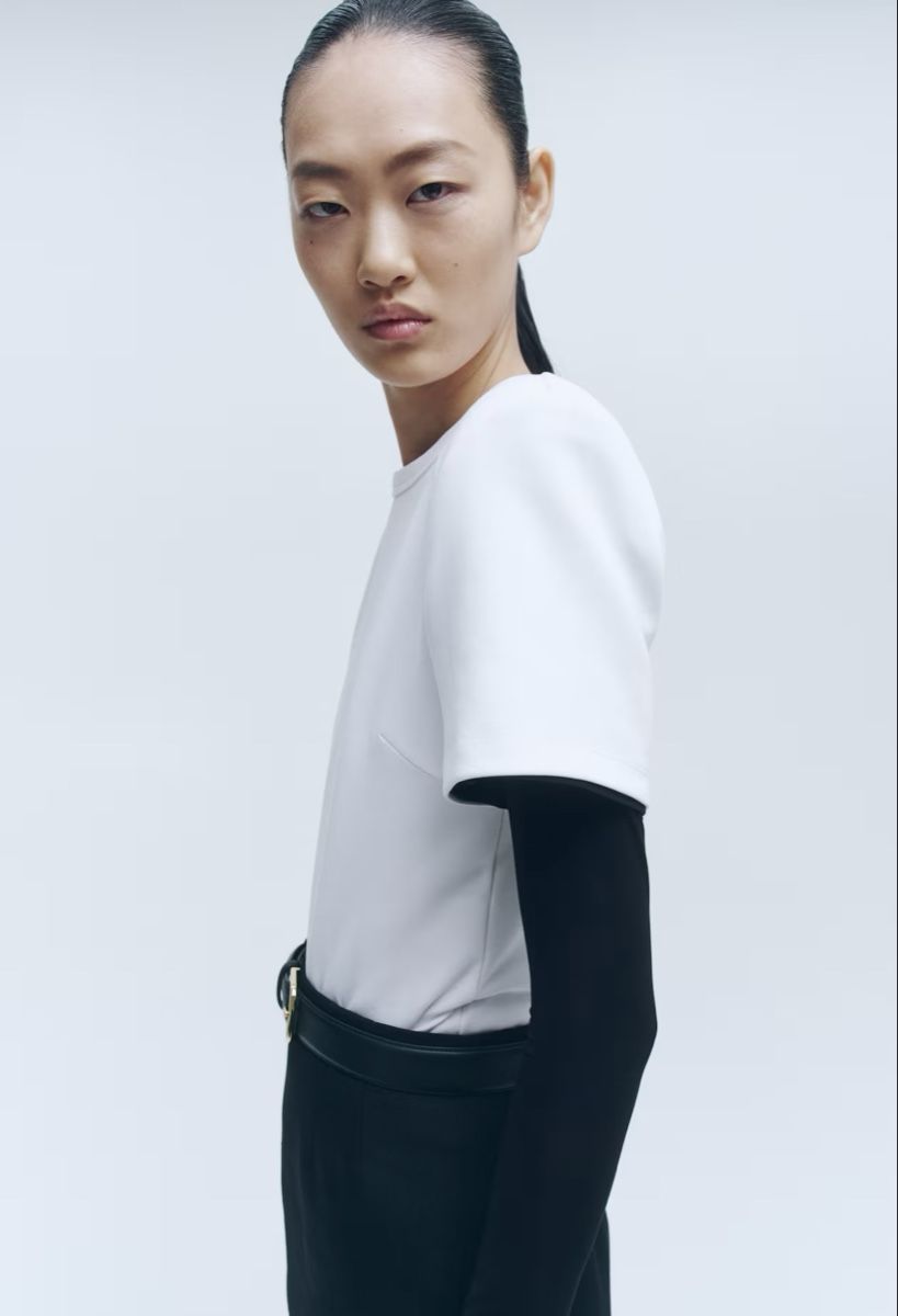 H&M Tops: Bodysuit white WARDROBE.NYC x H&M size M – D'occasion à Vesenaz par ale_wrt6 3