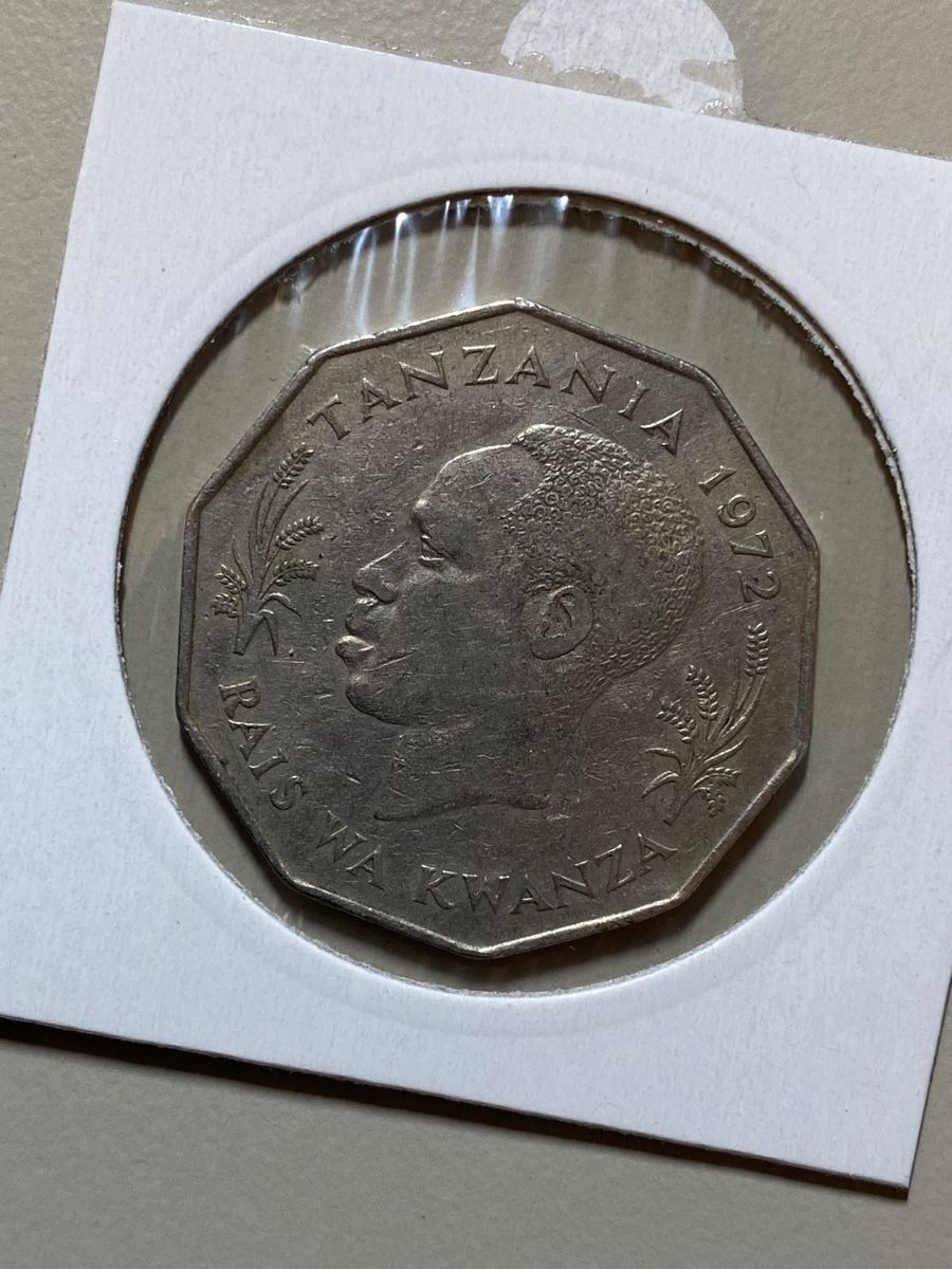 Tutti le monete: Tanzanie - 5 shilling - 1972 – Usato da Payerne venduto da Mike1682 1