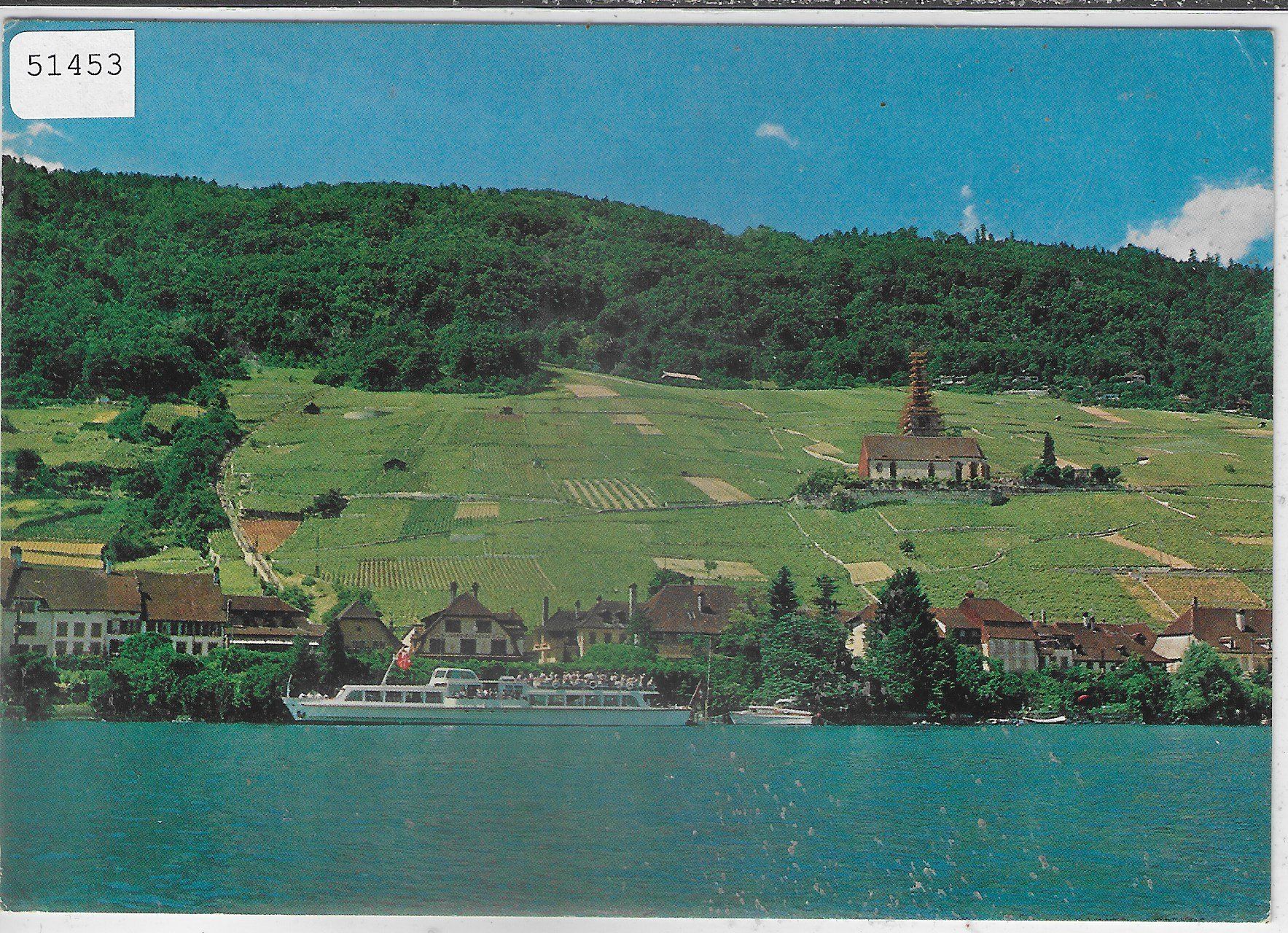 Cartoline postali: Hotel-Restaurant Lariau - Ligerz – Usato da Ettingen venduto da Kartenplanet