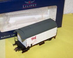 Liliput H0 223022: Bell Kühlwagen Pd,  KKK stromführend!