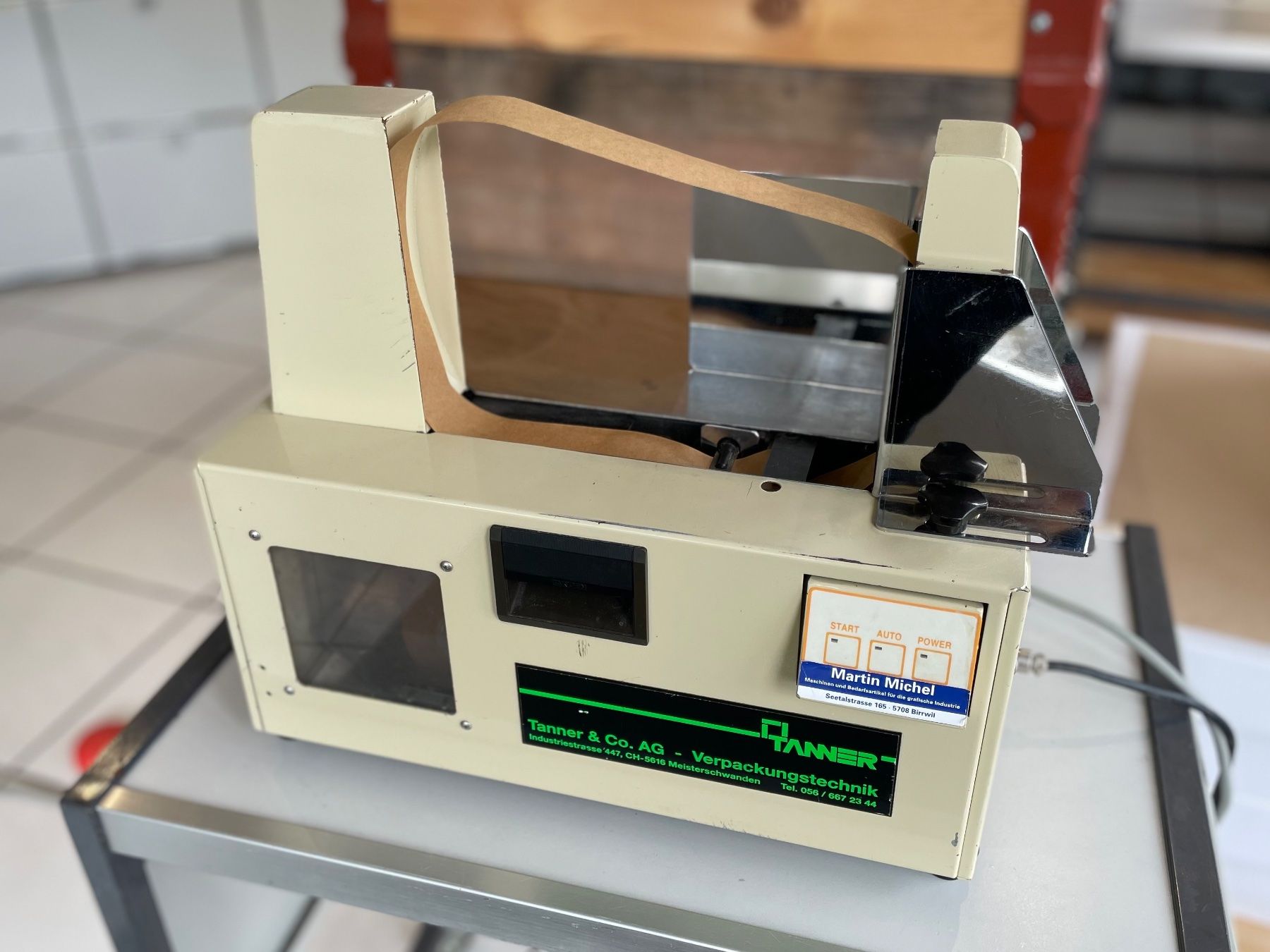 Tutte le macchine: Banderoliermaschine Tanner – Usato da Zürich venduto da herrskywalker 1
