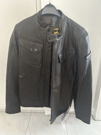 Alpinestars Ducati Scrambler Leather Jacket Brown New