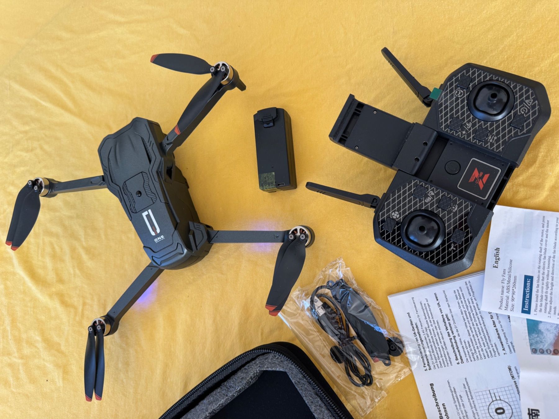 Modellismo RC: D1 RC-Drohne mit ESC-Doppelkamera – Usato da Ostermundigen venduto da Gummibaerli63 2