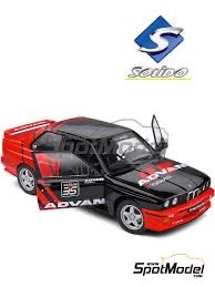 BMW Modellini d'auto: BMW M3 E30 ADVAN #35 1990 DRIFT ChALLENGE 1:18 SOLIDO – Nuovo e nell'imballaggio originale da Suhr venduto da Moebelsiralfred 1