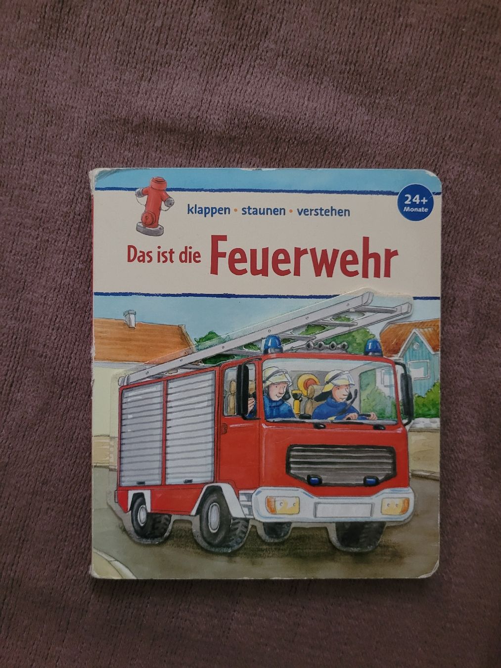 Libri: Feuerwehr Klapp-Bilderbuch – Usato da Perlen venduto da Safari_23