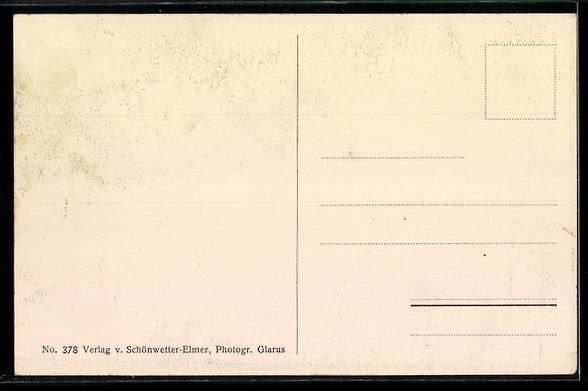 Cartoline postali: Braunwald, Schulhaus und Lehrerwohnung – Usato da Berlin venduto da bartko-reher 1