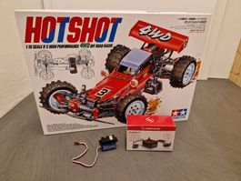 Tamiya Hotshot RC #58391 mit ESC, Kugellager, Servo
