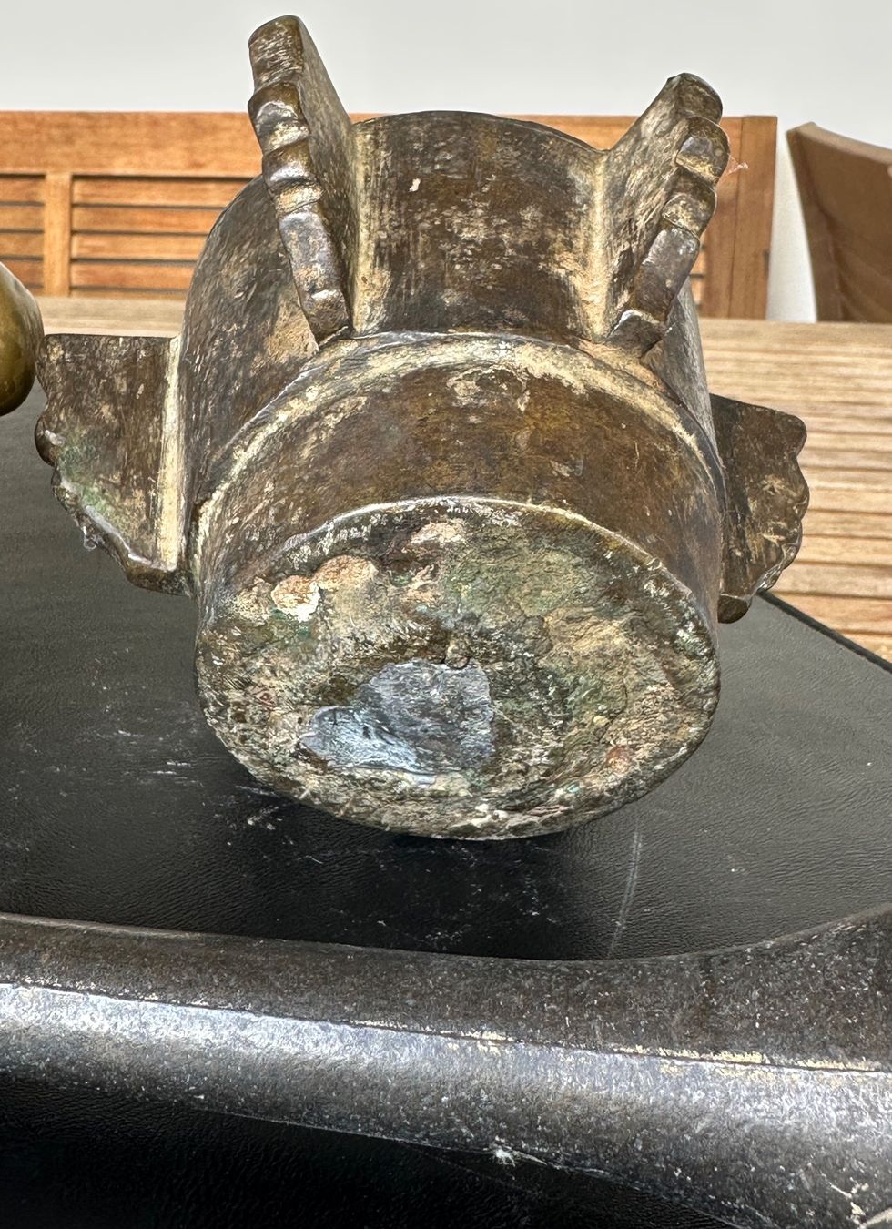 Altro per cucinare: 3 antike Mörser mit Stösseln aus Messing – Usato da Seltisberg venduto da quadartswiss 5