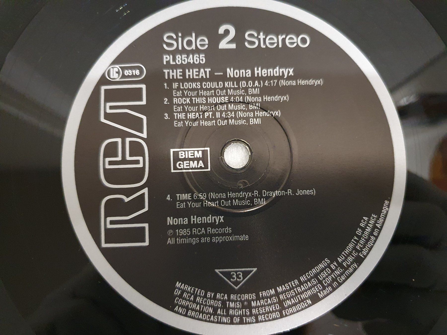 Schallplatten: Nona Hendryx – The Heat – Gebraucht aus Uster von  5