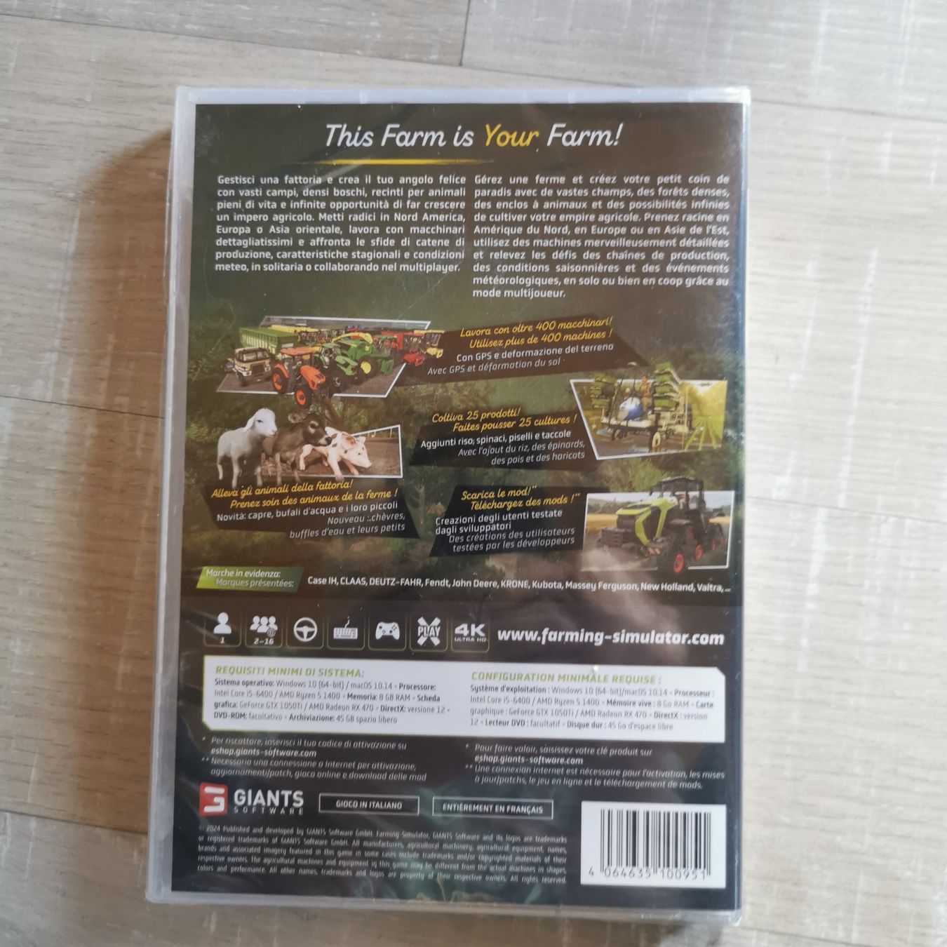 Spiele: Farming simulator 25 – Neu und originalverpackt aus Les Verrières von Bordon 1