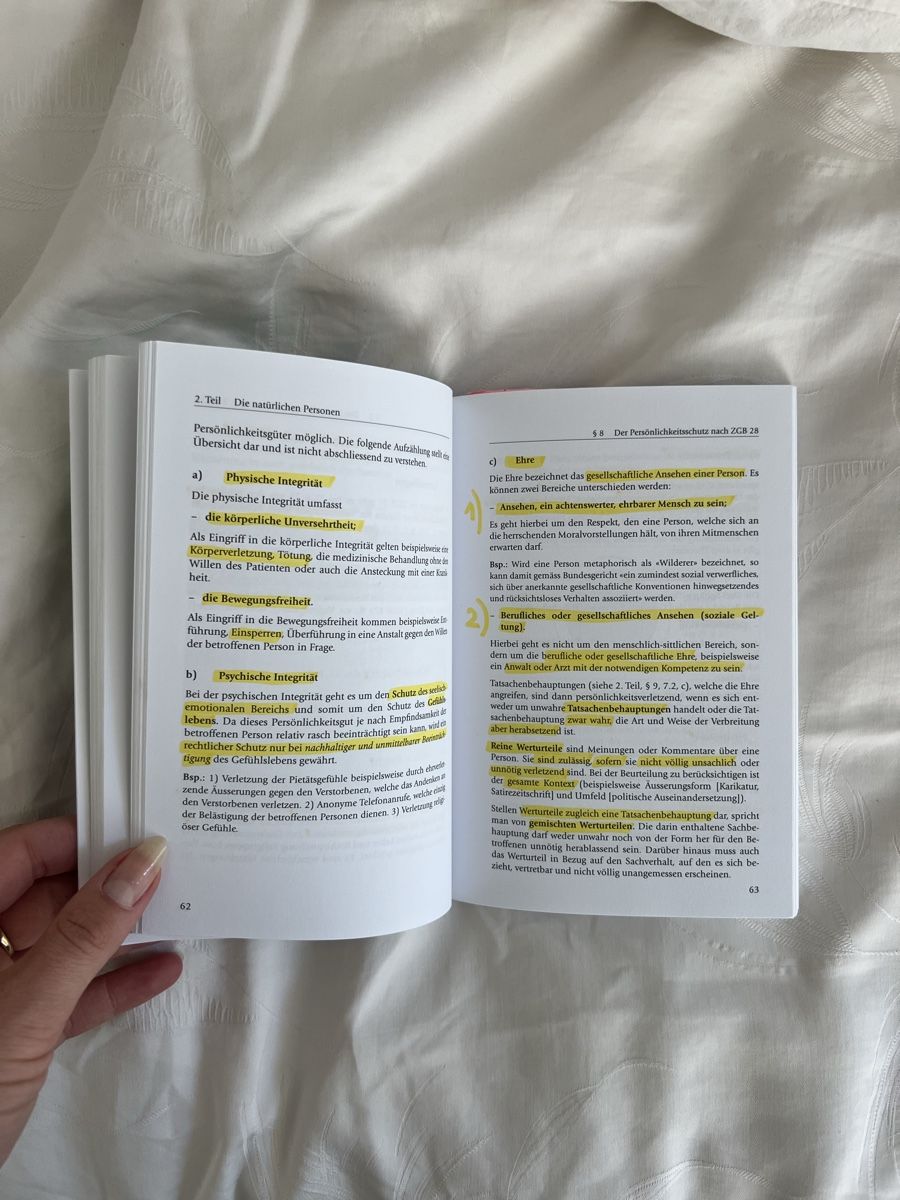 Libri: Personenrecht in a nutshell – Usato da Zürich venduto da hannah.liaaa 2