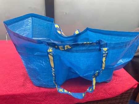 Ikea Tasche FRAKTA Tasche groß, blau, 55x37x35 cm/71 l