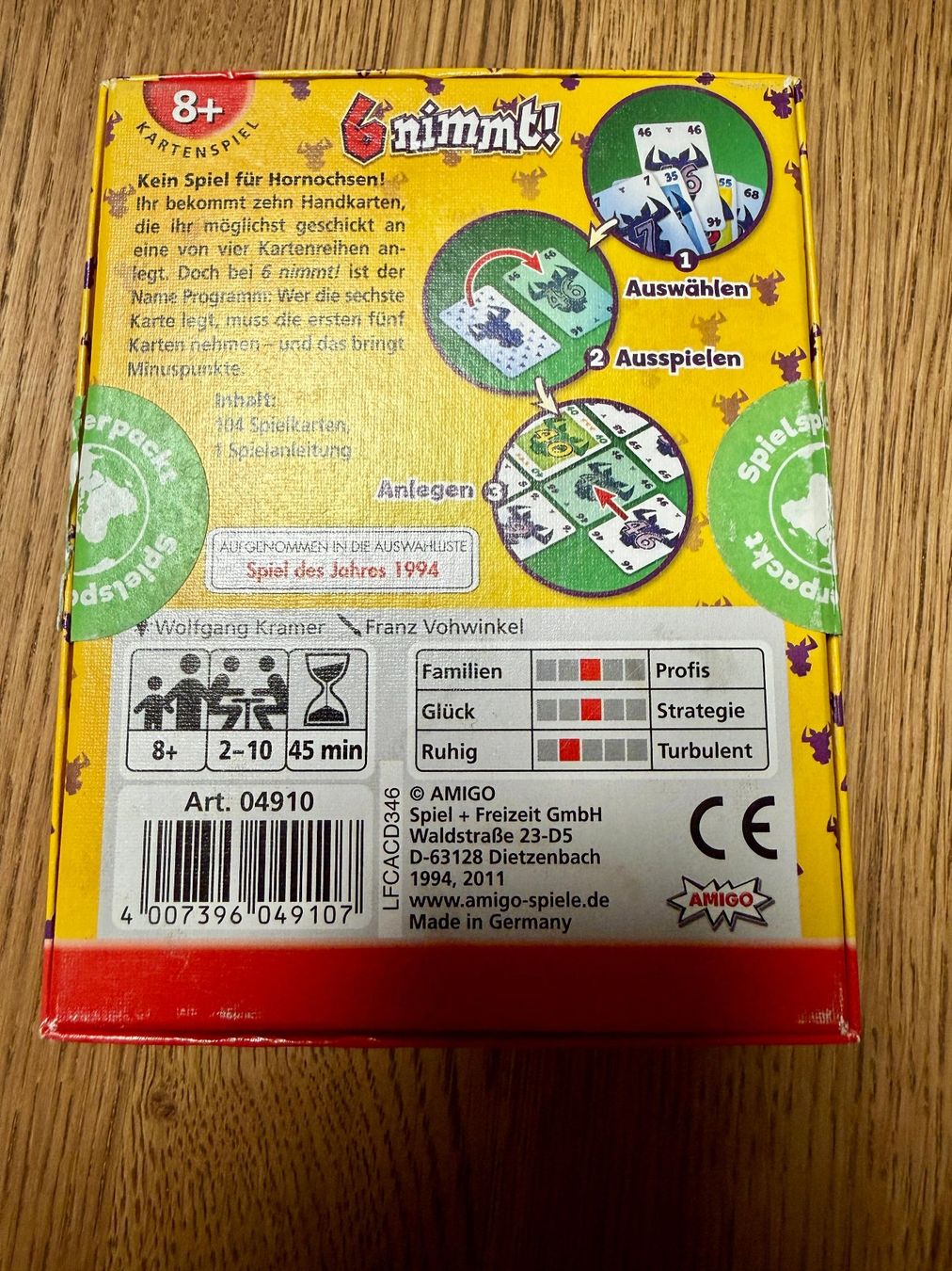 Amigo Spiele: 6 nimmt! – Gebraucht aus Villigen von chrishacky 1