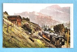 Elektrische Bahn nach Engelberg - Graustock