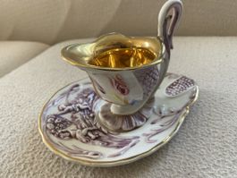 Antike Sammeltasse aus Capodimonte-Keramik