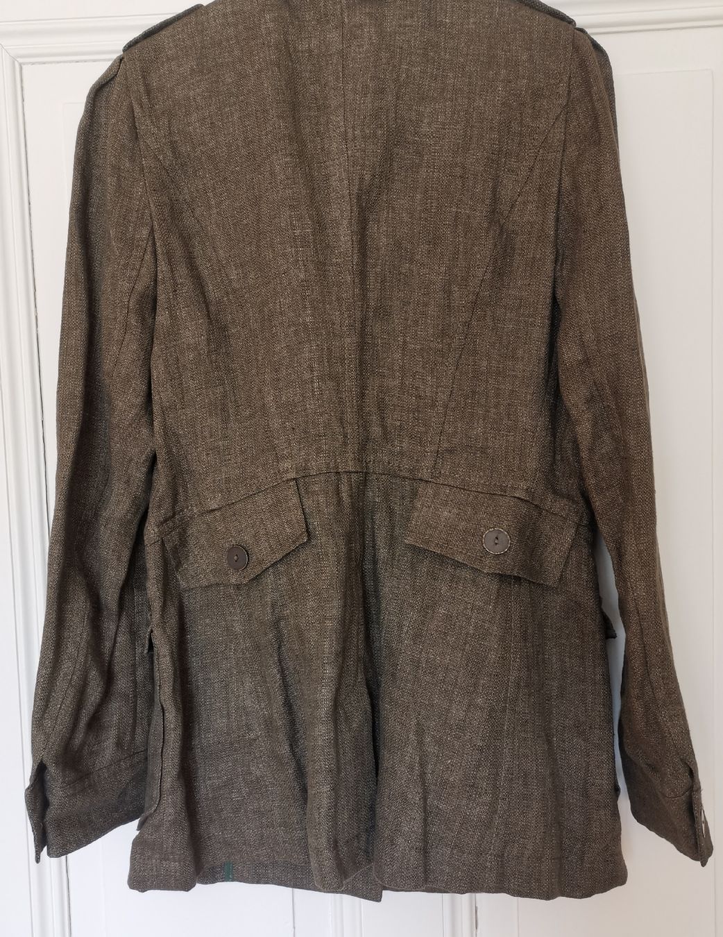 Riani Giacche: Riani,Leinen Jacke – Nuovo (secondo la descrizione) da Uerikon venduto da pink_flamingo 1