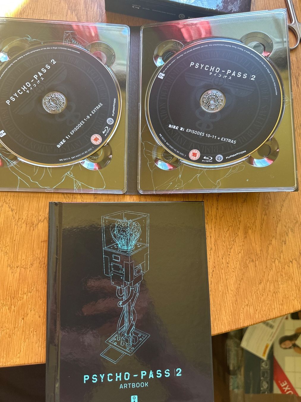 Alle DVDs: Psycho Pass 2 Bluray komplette Staffel englisch – Gebraucht aus Benken ZH von Audi-erich 2