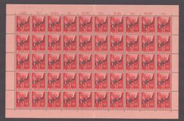 Timbre Adm. Officiel Nr 59 en feuille ** (250.-)