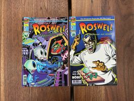 Roswell Comic Hefte Nummer 2 und 3 Dino Verlag gebraucht