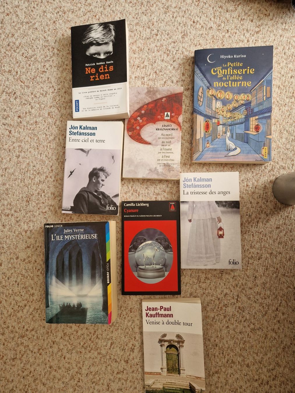 Libri: Lot de 8 romans – Nuovo (secondo la descrizione) da Préverenges venduto da pau_f7mv