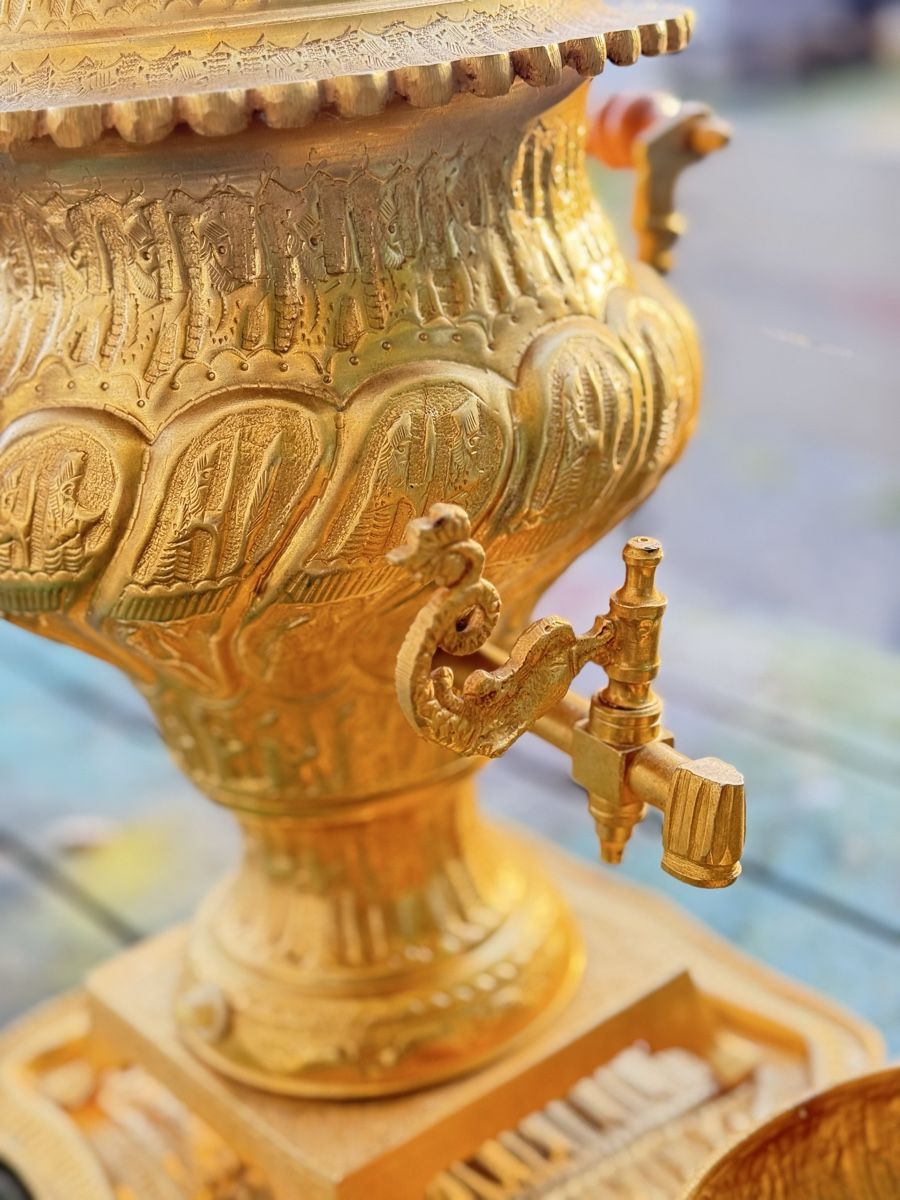 Teekannen: Echtgold Persischer Samowar Handarbeit – Gebraucht aus Zürich von jonathanschneider 1