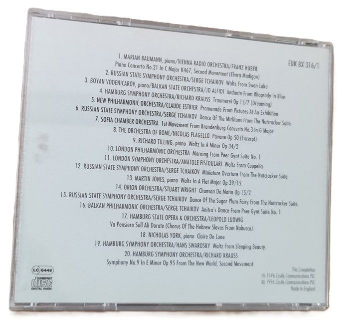 CD: Reflections - Classics For Dreamers - Volume One  (CD) – Usato da Wilen b. Wollerau venduto da morethanmusic 1