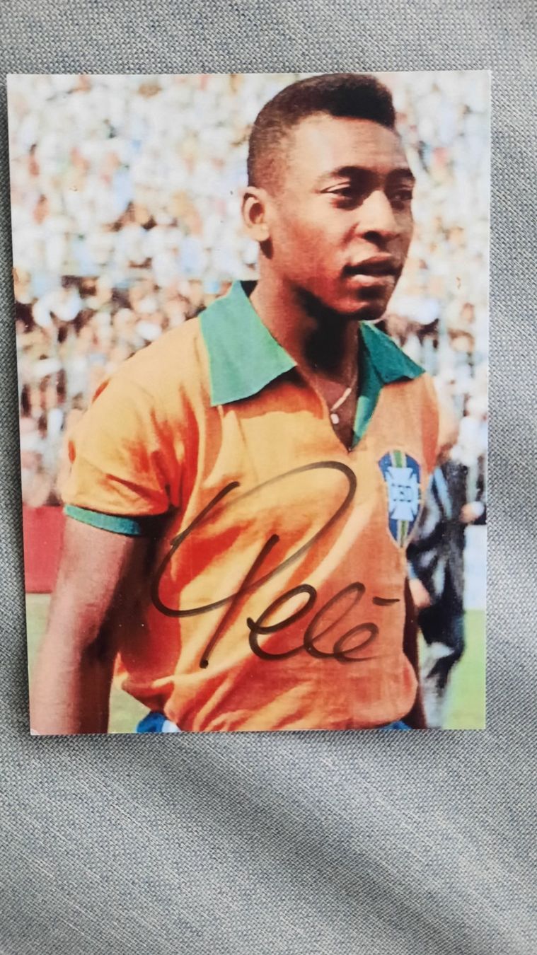 Autografi: Autogramm Pele – Usato da Schmerikon venduto da Olympia04