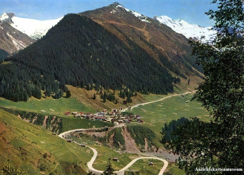 Ansichtskarten: Curaglia - mit Medelsergletscher + 1967 – Gebraucht aus Emmenbrücke von teestube