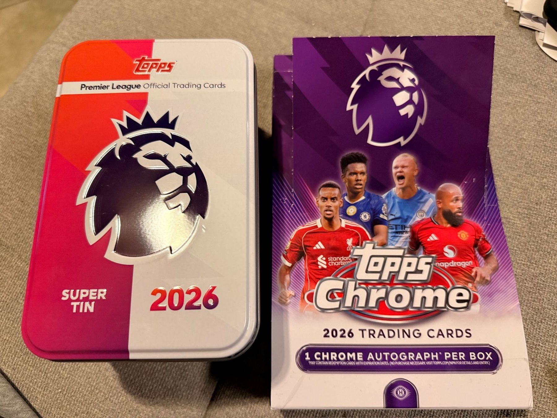 Topps Carte collezionabili: Topps Premier League and Chrome Doppelte/Duplicates – Nuovo (secondo la descrizione) da Cheyres venduto da KeK04