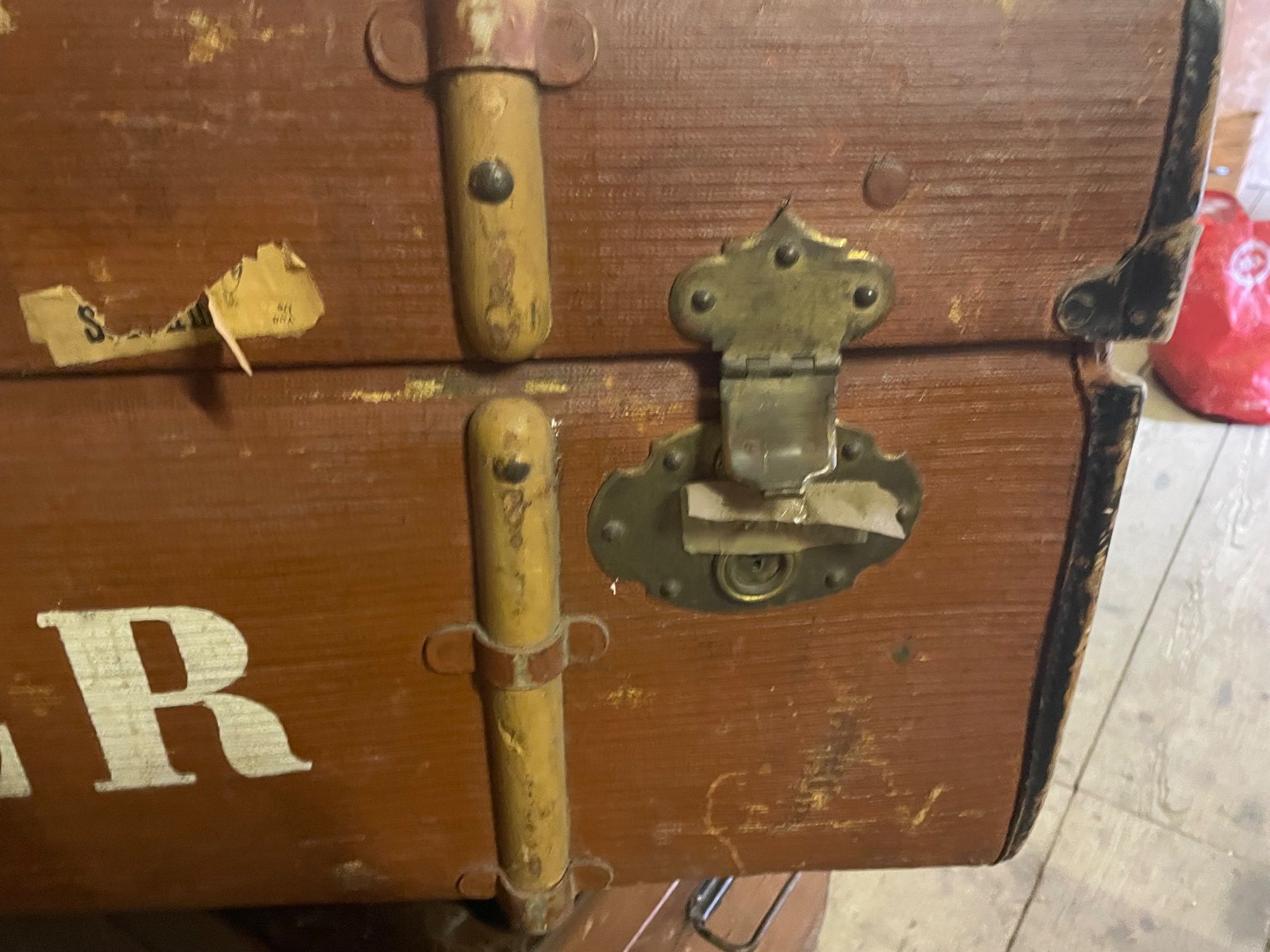 Reisekoffer: Antiker Reisekoffer- Seemannskoffer – Gebraucht aus Bern von rockabilly86 5
