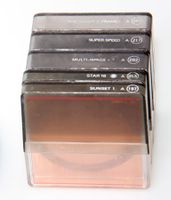 5 verschiedene Cokin Filter, Ring 52mm, Filterhalter