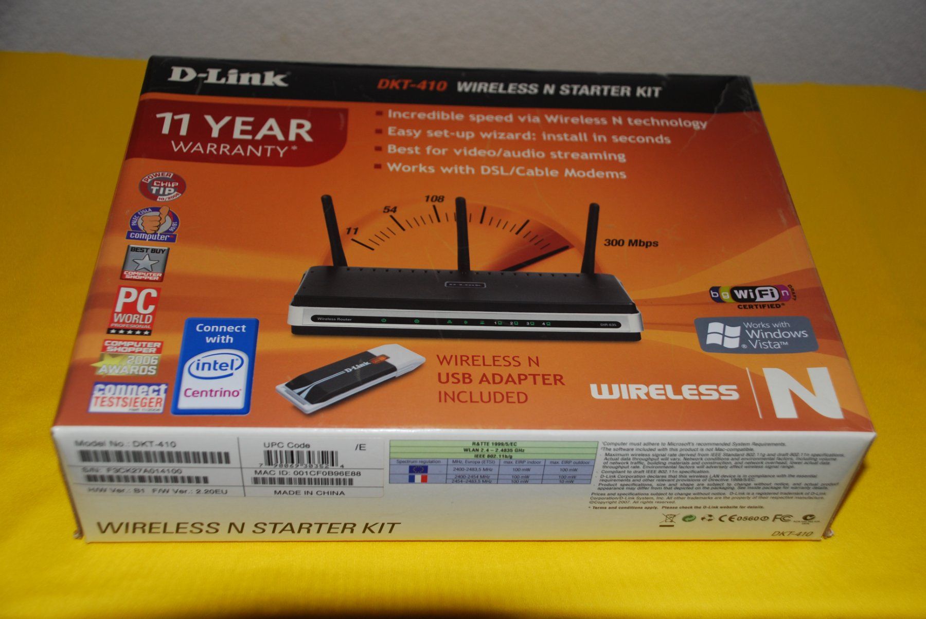 Dlink Modems & Router: D-Link DKT-410 Wireless N Router + USB Mini Adapter – Gebraucht aus Oberengstringen von doexpress 4