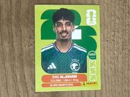 Panini FIFA World Cup 2026 Sticker Ziyad AlJohani KSA 10