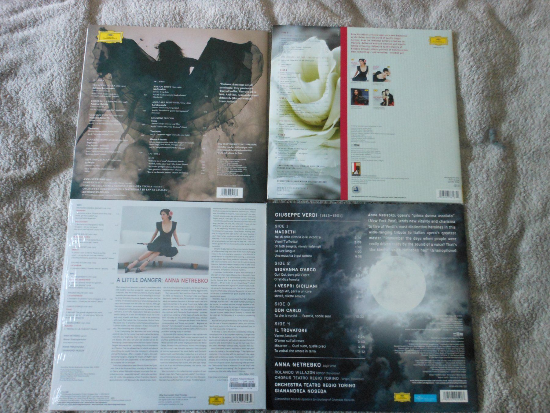Dischi in vinile: Anna Netrebko Vinyl Sammlung – Usato da Liebefeld venduto da type013 1