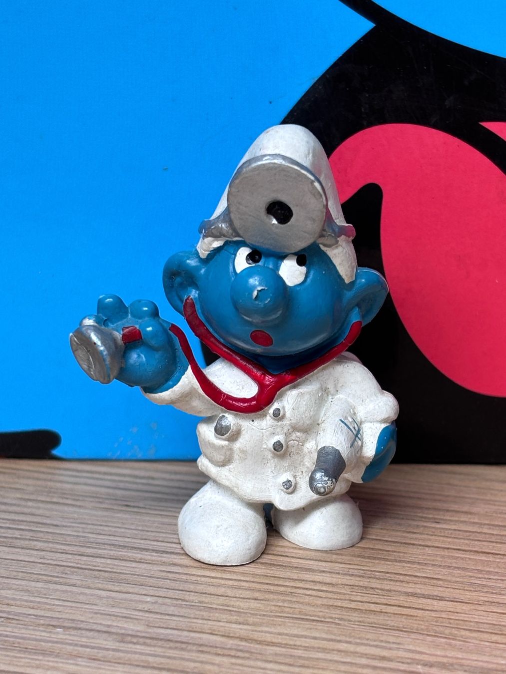 Schleich Statuette: Schlumpf Arzt Doktor – Usato da Lyss venduto da Duckszone