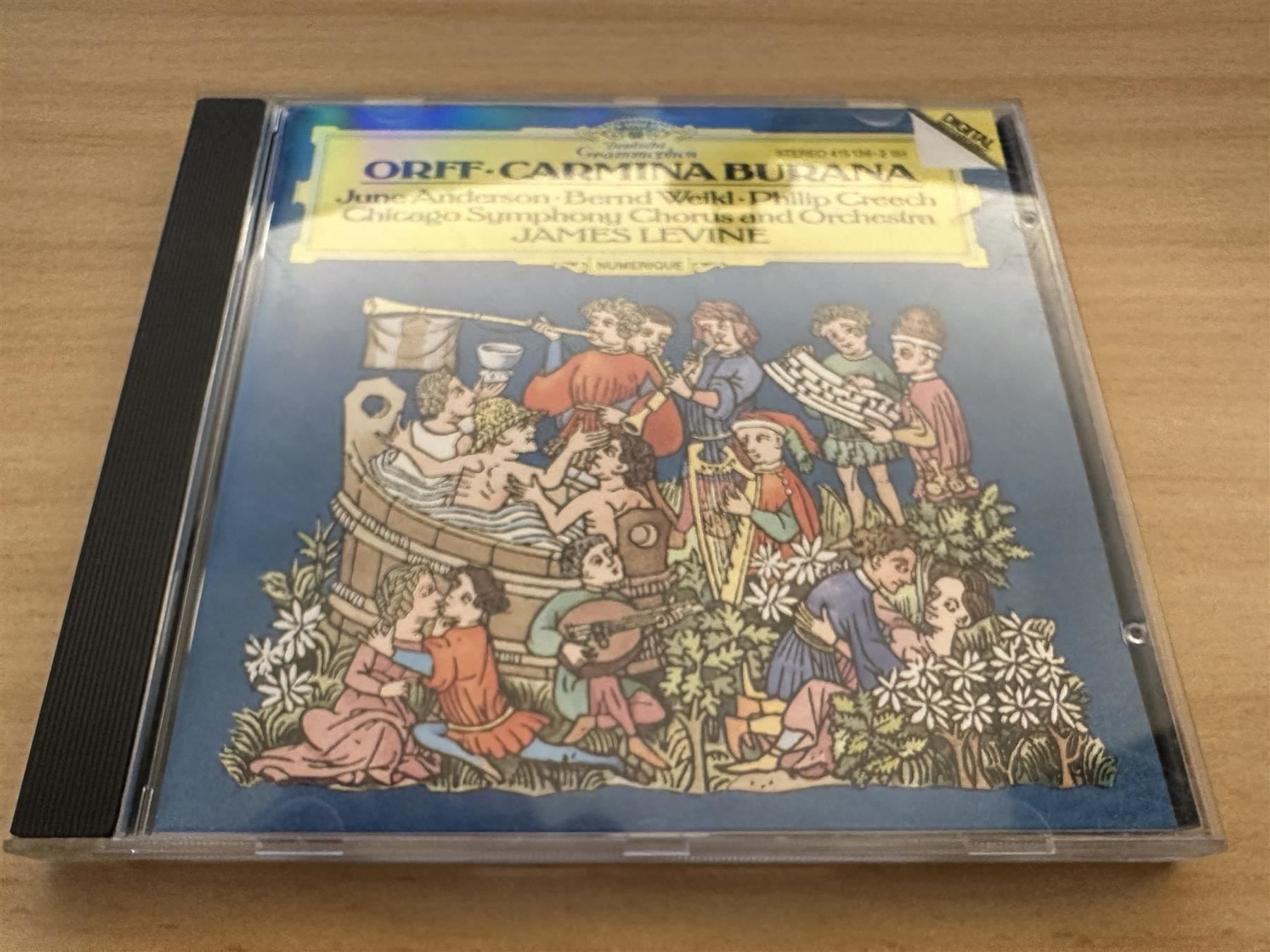 CD: Orff  - Carmina Burana – Usato da Rikon im Tösstal venduto da Alpenmutz