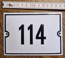 Emailschild Hausnummer 114