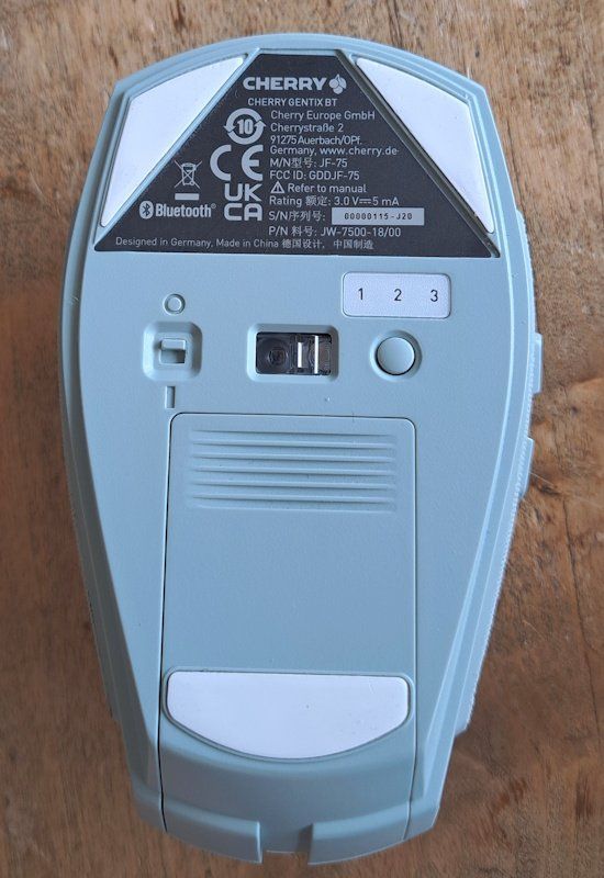 Maus: CHERRY Gentix BT – Bluetooth-Maus – Gebraucht aus Vaduz von 2000kawa 2