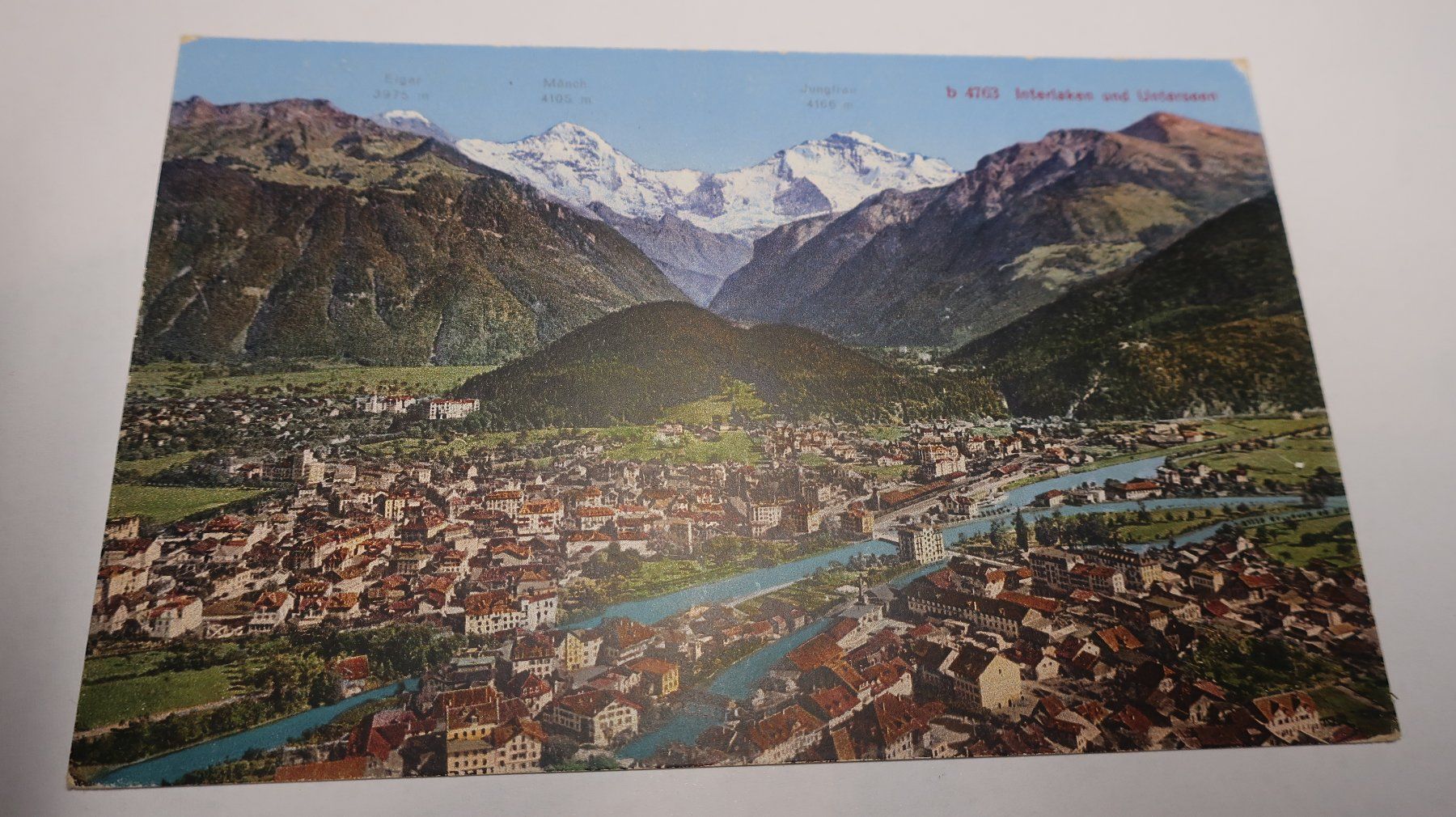 Ansichtskarten: Interlaken und Unterseen – Gebraucht aus Cormoret von Pascalll2001 1