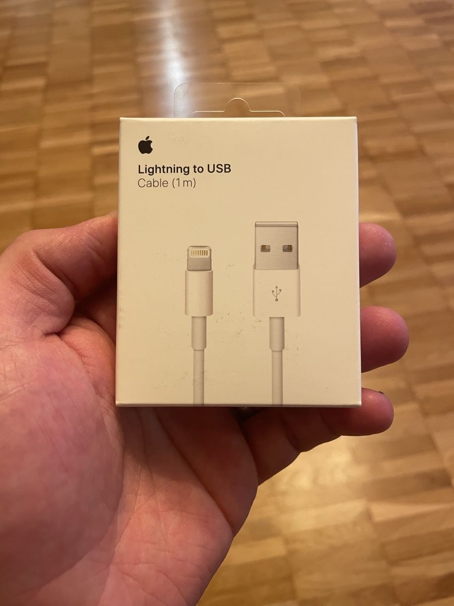 Apple Cavi: Original Apple USB-A – Lightning Kabel – Nuovo e nell'imballaggio originale da Wädenswil venduto da dai_2bcv