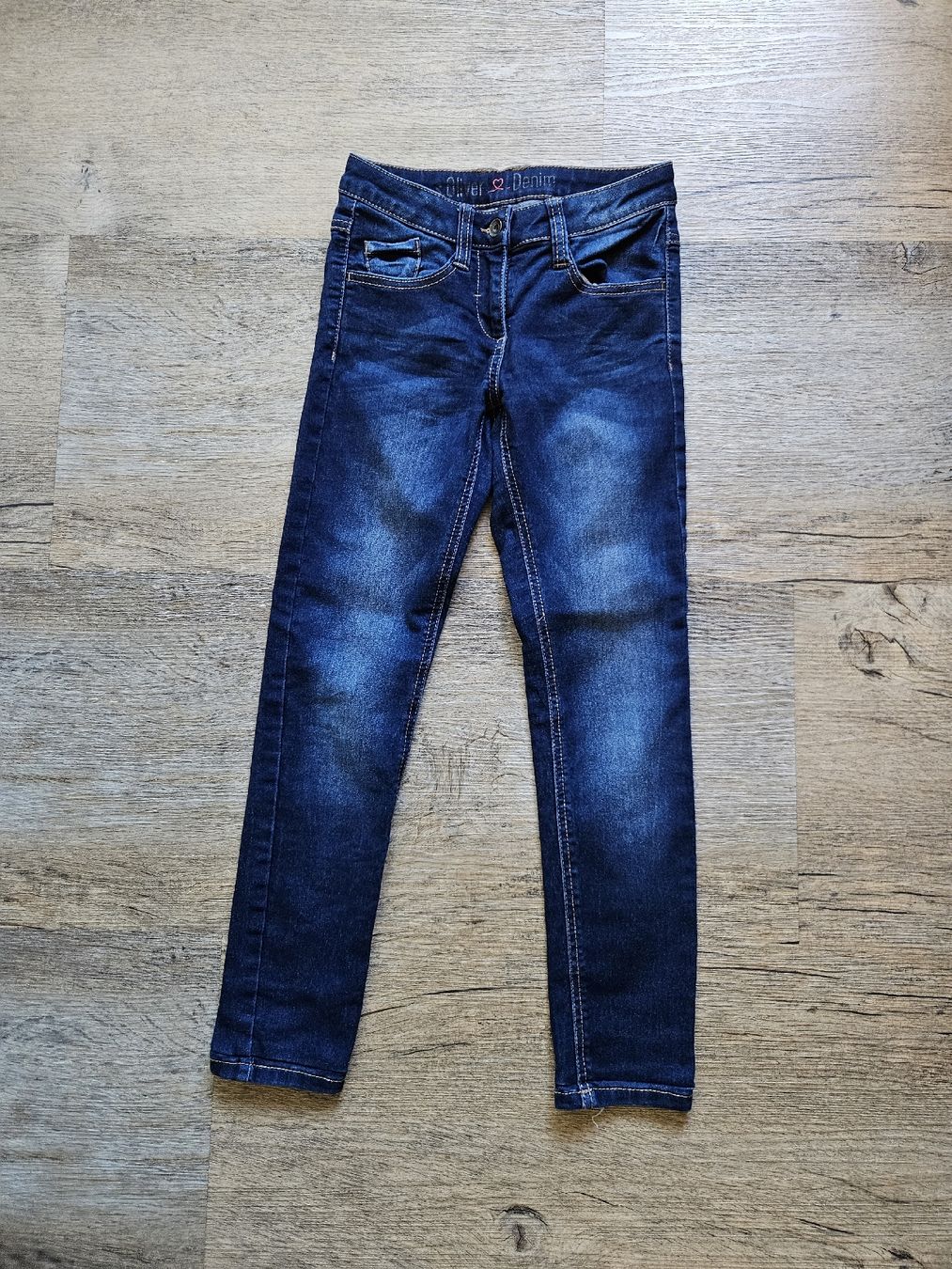 S.Oliver Pantaloni: Jeans Gr. 128 Mädchen – Usato da Altendorf venduto da egi83