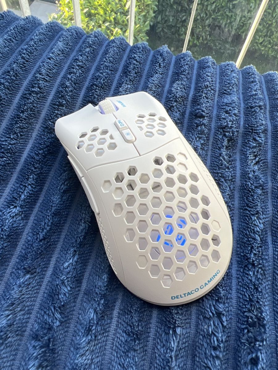 Mouse: Gaming Mouse Deltaco WM80 super light in white – Nuovo (secondo la descrizione) da Zollikon venduto da Mollyp 2