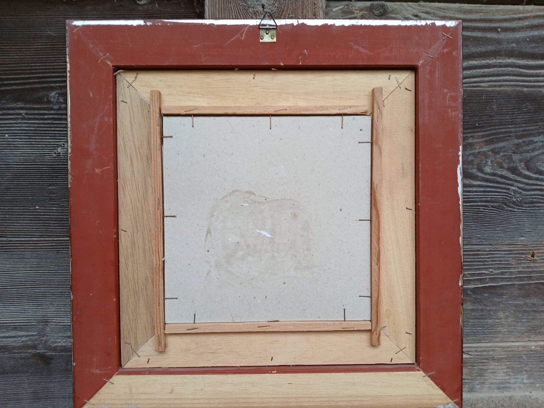 Tableaux: Antike, handbemalte IKONE IKONENBILD hinter Glas – D'occasion à Steinhuserberg par bbs_vt8m 3
