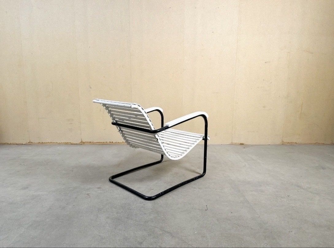 Embru Sedie a sdraio: Werner Max Moser Volkssessel Gartenmodell Embru wohnbedarf – Usato da Basel venduto da jan_9l92 4
