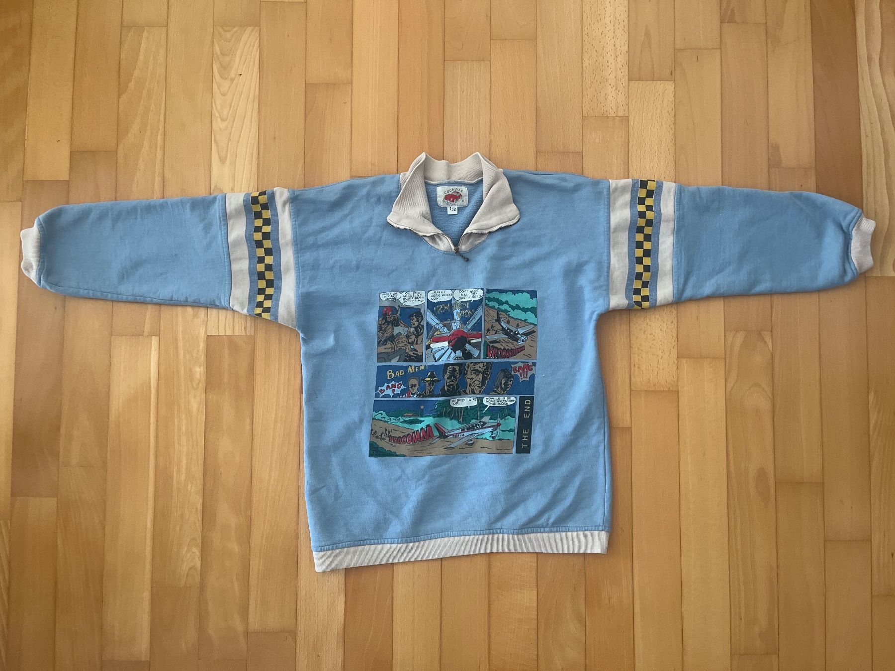 Maglioni & Felpe: Vintage Comic Strip Sweatshirt Gr 152 – Usato da Uetikon am See venduto da erz13