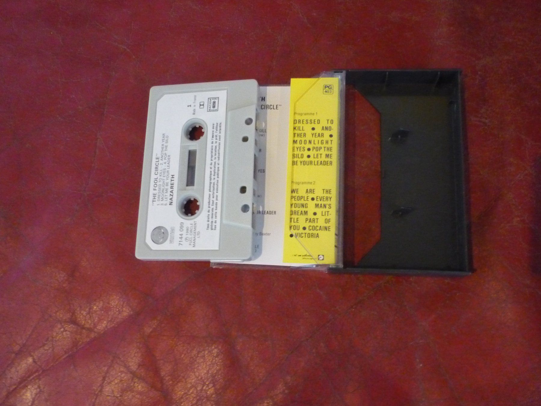 Kompaktkassetten: MC Kassette - Nazareth - the fool circle -  Rar – Gebraucht aus Beringen von Flatretriever 2