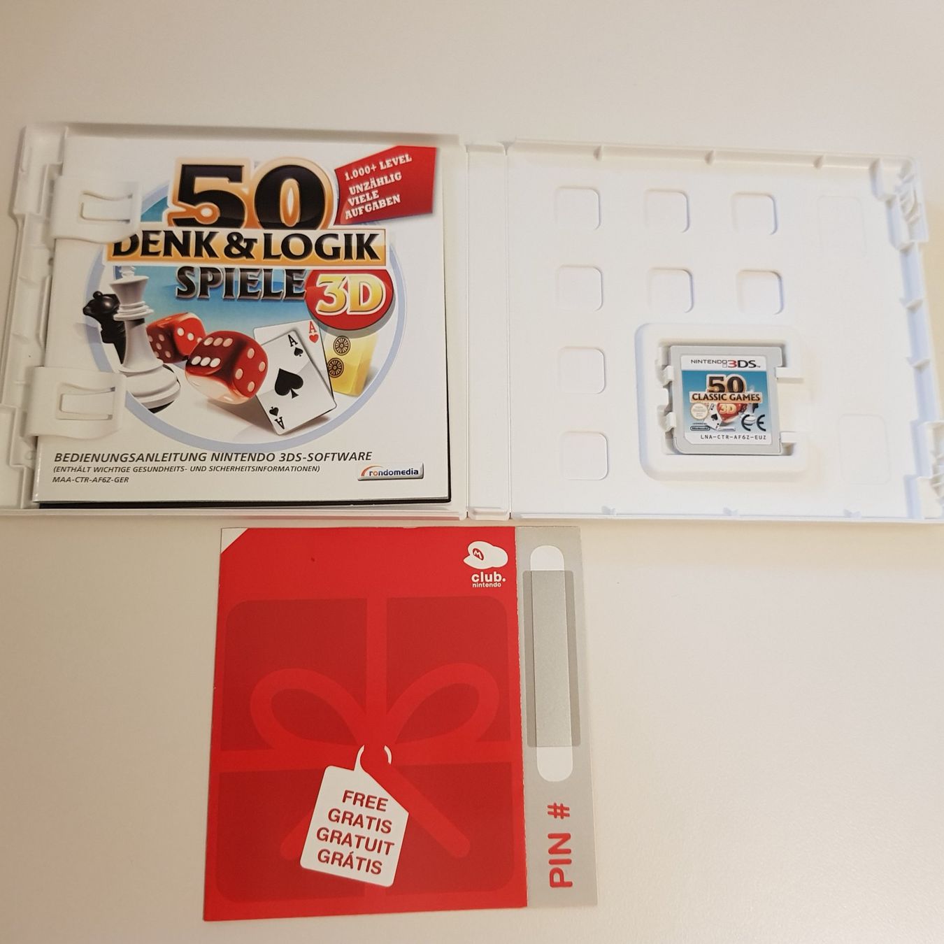 Nintendo Giochi: 50 Denk & Logik Spiele /3DS – Usato da Münchenstein venduto da 2DGames 2