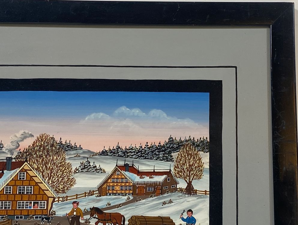 Anna STAUB (1942) Appenzeller Gemälde Kaufen auf Ricardo